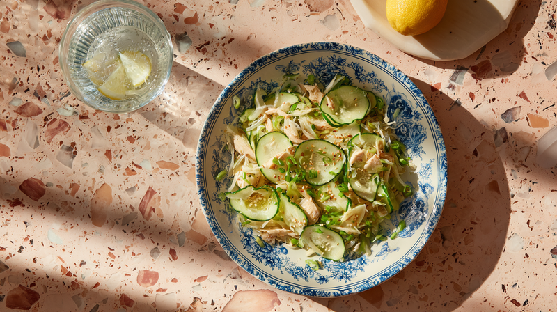 Kycklingsallad med Umamiolja