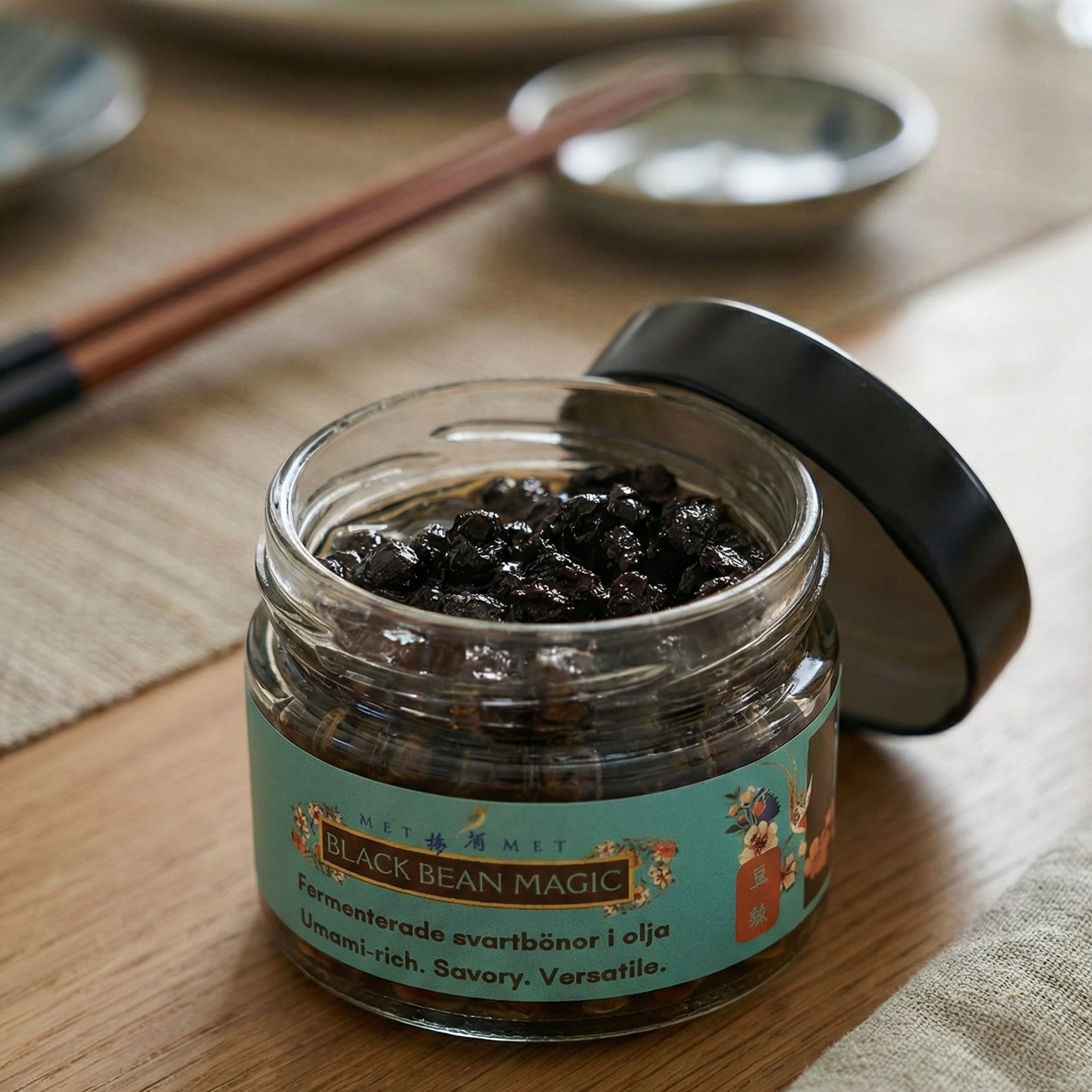 MeiMei Black Bean Magic, 100g